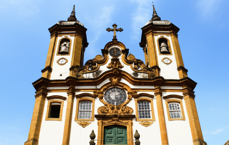 Igreja Histórica em Ouro Preto Igreja barroca em Ouro Preto, Minas Gerais