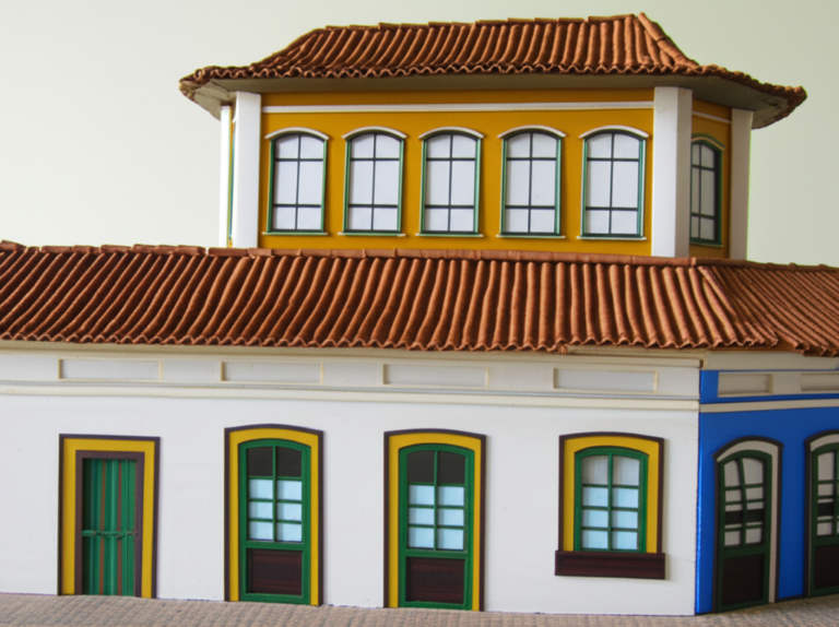 Miniatura da cidade de Ouro Preto